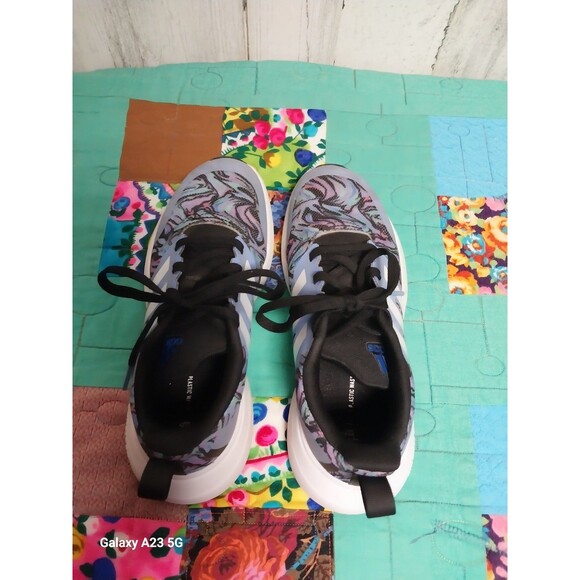 Adidas Girls Fortarun 2.0 ID4496 Multicolor Running Shoes Sneakers Size 4 - Picture 7 of 9